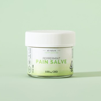 Organic Peppermint Pain Salve 100mg